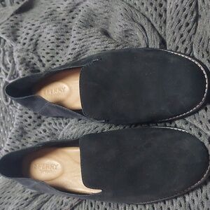 SPERRY; SUADE, SIZE 10, NEVER WORN OUTSIDE